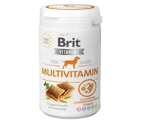 Brit Vitamins Multivitamin 150 g / Kauvitamine / für Hunde mit verminderter Immunität und tägliche Unterstützung des Wohlbefindens