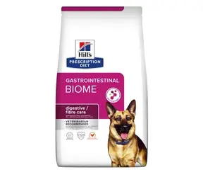 Hill's PD Gastrointestinal Biome 1,5 kg / Trockenfutter für Hunde / mit Huhn / Verdauungsstörungen