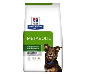 Hill's Prescription Diet Canine Metabolic 12 kg / Trockenfutter für Hunde / mit Huhn / zur Gewichtserhaltung