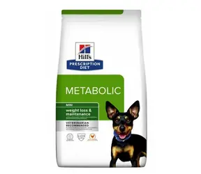 Hill's Prescription Diet Canine Metabolic Mini 1 kg / Trockenfutter für Hunde / kleine Rassen / zur Gewichtserhaltung