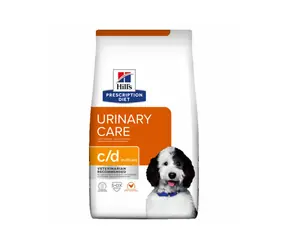 Hill's Prescription Diet Canine Urinary Care c/d Multicare 1,5 kg / Trockenfutter für Hunde / urologische Probleme