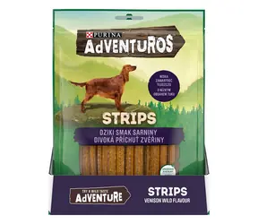PURINA Adventuros Sticks 90 g / Belohnung für Hunde / Wild