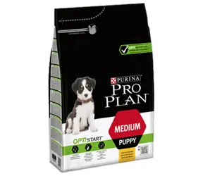 PURINA ProPlan Dog Puppy Medium 12 kg / für Welpen / mittelgroße Rassen / Huhn mit Reis / von 2 bis 12 Monaten