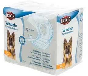 TRIXIE 23636 Papierwindeln XL 12 Stk