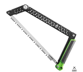 GERBER Freescape Camp Saw schwarz-grün / Gartensäge / 12" Sägeblatt