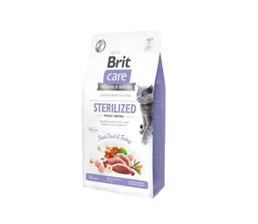 Brit Care Cat Grain-Free Adult Duck & Turkey 7 kg / Alleinfuttermittel für ausgewachsene Katzen