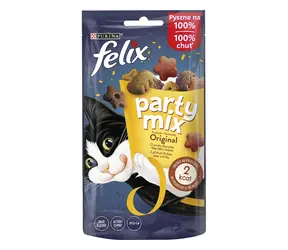 PURINA Felix Party Mix Original 60 g / Leckerli für Katzen
