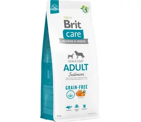 Brit Care Dog Grain-free Adult Lachs 12 kg / Granulat für Hunde / mit Lachs