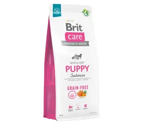 Brit Care Dog Grain-Free Puppy Lachs 12 kg / Granulat für Welpen / glutenfrei 