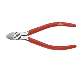 Wiha 36189 Seitenspaltzange für Feinmechanik Classic / mit Öffnungsfeder / 125 mm