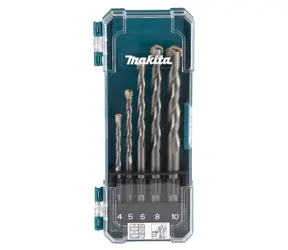 Makita D-72877 Stein- und Steinbohrer-Set 4-10 mm 5-tlg