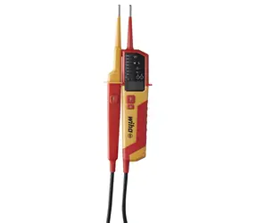 Wiha 45217 Spannungs- und Durchgangsprüfer / 0,5-1000 V AC / CAT IV / Stromversorgung: 2x AAA