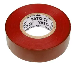 YATO YT-8166 / Isolierband 19 x 0,13 mm x 20 m rot