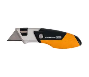Fiskars CarbonMax 1062939 Kompaktes Universal-Klappmesser
