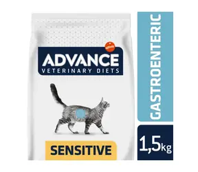 ADVANCE-VD Cat Gastro Sensitive 1,5kg / Diätfutter (Granulat) / für erwachsene Katzen mit Verdauungsstörungen