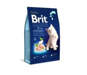 Brit Premium by Nature Cat Kitten Chicken 8kg / Premiumfutter / für Kätzchen (1-12 Monate).