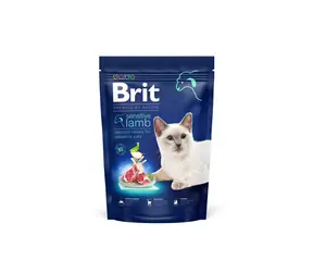Brit Premium by Nature Cat Sensitive Lamb 800 g / Premiumfutter / für erwachsene Katzen mit empfindlicher Verdauung
