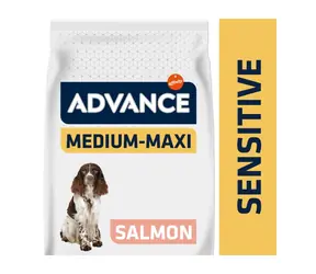 ADVANCE DOG Adult Sensitive 12kg / Granulat für Hunde / Adult / Medium / bei empfindlicher Verdauung