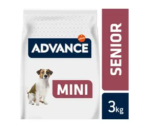 ADVANCE DOG MINI Senior 3kg / Granulat für Hunde / für Seniorhunde