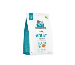 Brit Care Dog Grain-free Adult - Lachs und Kartoffel 3 kg / Granulat für Hunde / für erwachsene Hunde von Rassen bis 25 kg