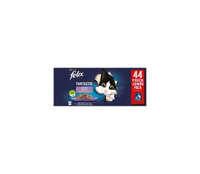 PURINA Felix Fantastische Mischauswahl 44 x 85g / Beutel für Katzen