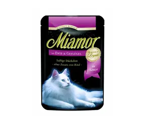 Finnern Miamor Ragout Ente + Geflügel Beutel 100g