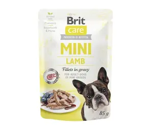 Brit Care Mini-Lammfilets in Soße 85 g / Beutel für Hunde