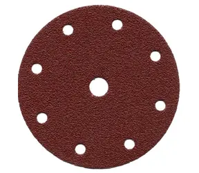 Makita P-31968 / Schleifpapier für Holz | Metall | Stein / Körnung 150 / Durchmesser 150 mm / 9 Löcher / 10 Stk