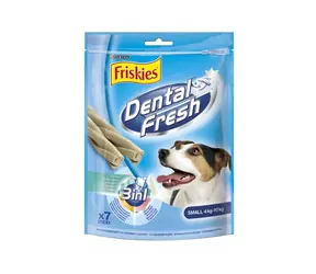 PURINA Friskies DentalFresh 3 in 1 'S' 100g / Leckerbissen für Hunde