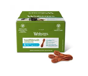 Whimzees Zahnbürste S 15g 1 Stk. / Zahnpflege-Leckerlis für Hunde