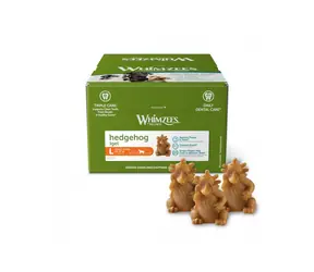 Whimzees Igel L 30x60g / Zahnpflege-Leckerlis für Hunde