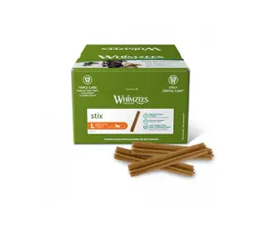 Whimzees Stix L 50x60g / Zahnpflege-Leckerlis für Hunde