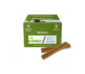 Whimzees Stix XL 30x120g / Zahnpflege-Leckerlis für Hunde