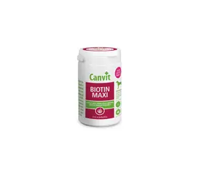 Canvit Biotin Maxi für Hunde 500g / Nahrungsergänzungsmittel für das Fell von Hunden