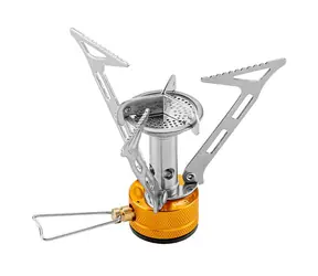 Neo Tools 63-128 silber / Touristischer Gaskocher / 3000W