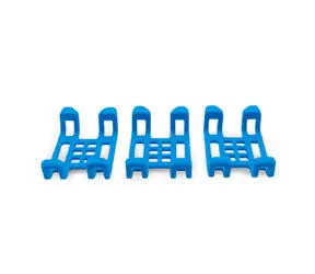 TRACTIVE GPS DOG 4 - Gummiklammern XL blau / 3 Stück / für Halsbänder bis 3,4 cm Breite