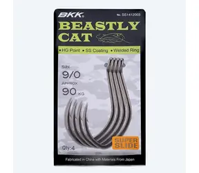 BKK Haken Beastly Cat Größe 5/0 6St