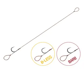 Delphin Leader Proxi 8 Schlaufe Größe 6 0,10 mm 8 cm 6 Stk