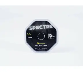 RidgeMonkey Fluorocarbon Connexion Spectre Fluorocarbon Hooklink 20m 15lb
