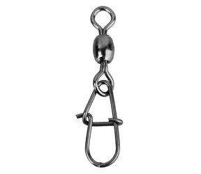 Savage Gear Wirbel mit Karabiner Eggsnap Wirbel L Größe 1 45kg 10Stk