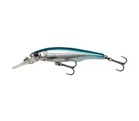 Savage Gear Wobbler Gravity Twitch MR 9,5 cm 15 g Aufhängung Blau Chrom