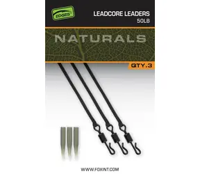 FOX Naturals Leadcore Leaders 3 Stk