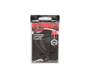 FOX Rage Hook Strike Point Finesse Offset Hooks Größe 1/0 10 Stk