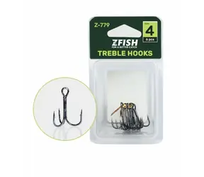 Zfish Drillinge Z-779 Größe 2 6St