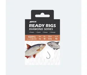 BKK Ready Rig Diamond Keiryu BN Größe 10 0,14 mm 70 cm 10 Stück
