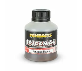 Mikbaits Booster Spiceman WS3 Krabbenbutter 250 ml