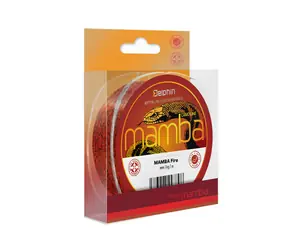 Delphin Vlasec Mamba Feeder Fire 200 m 0,18 mm 2,9 kg