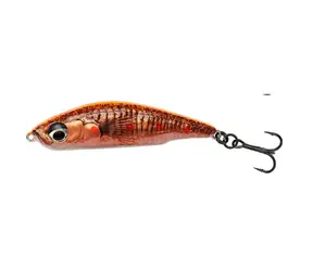 Savage Gear Wobbler 3D Sticklebait Pencil 5,5 cm 7 g Sinking Fluo Orange Copper