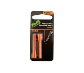 FOX Schaumstoff-Einfädler Zig Aligna Loaded Tools Orange 2 Stk