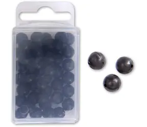 Black Cat Hard Bead 8mm 50 Stk